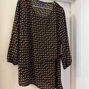 Navy Apt. 9 blouse